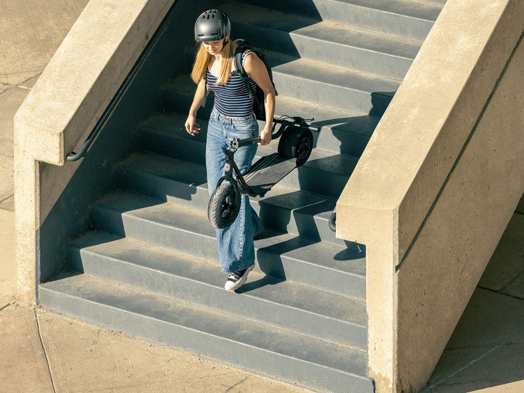 Typhoon Wide Platform Foldable Electric Scooter
