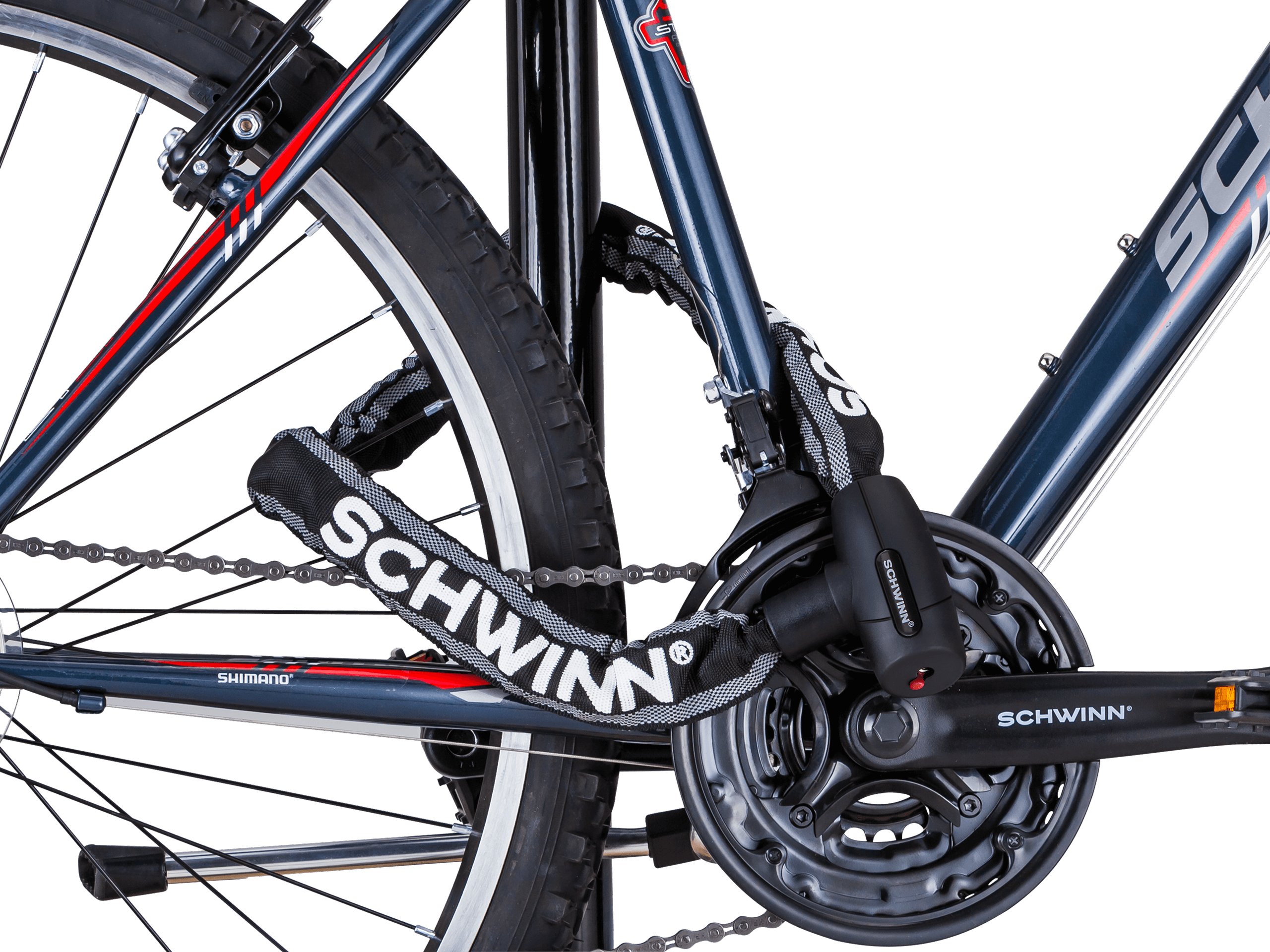 Reflective Chain Lock